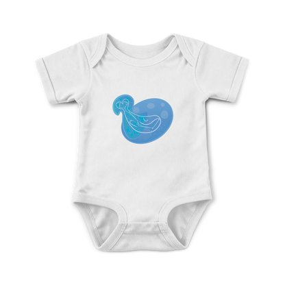 Mir the Spunky Calf Astral Zenith Traces on Infant Baby Rib Bodysuit