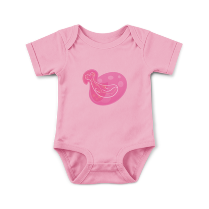 Mir the Spunky Calf Astral Dusk Traces on Infant Baby Rib Bodysuit