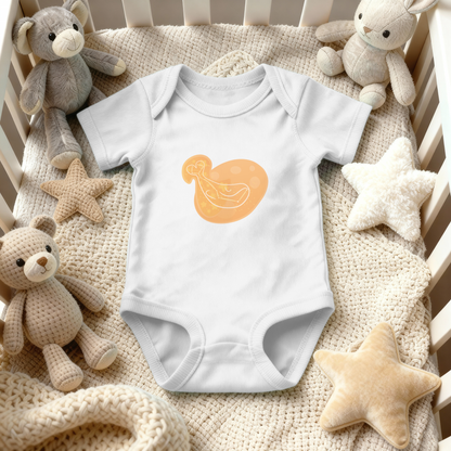 Mir the Spunky Calf Astral Dawn Traces Infant Baby Rib Bodysuit
