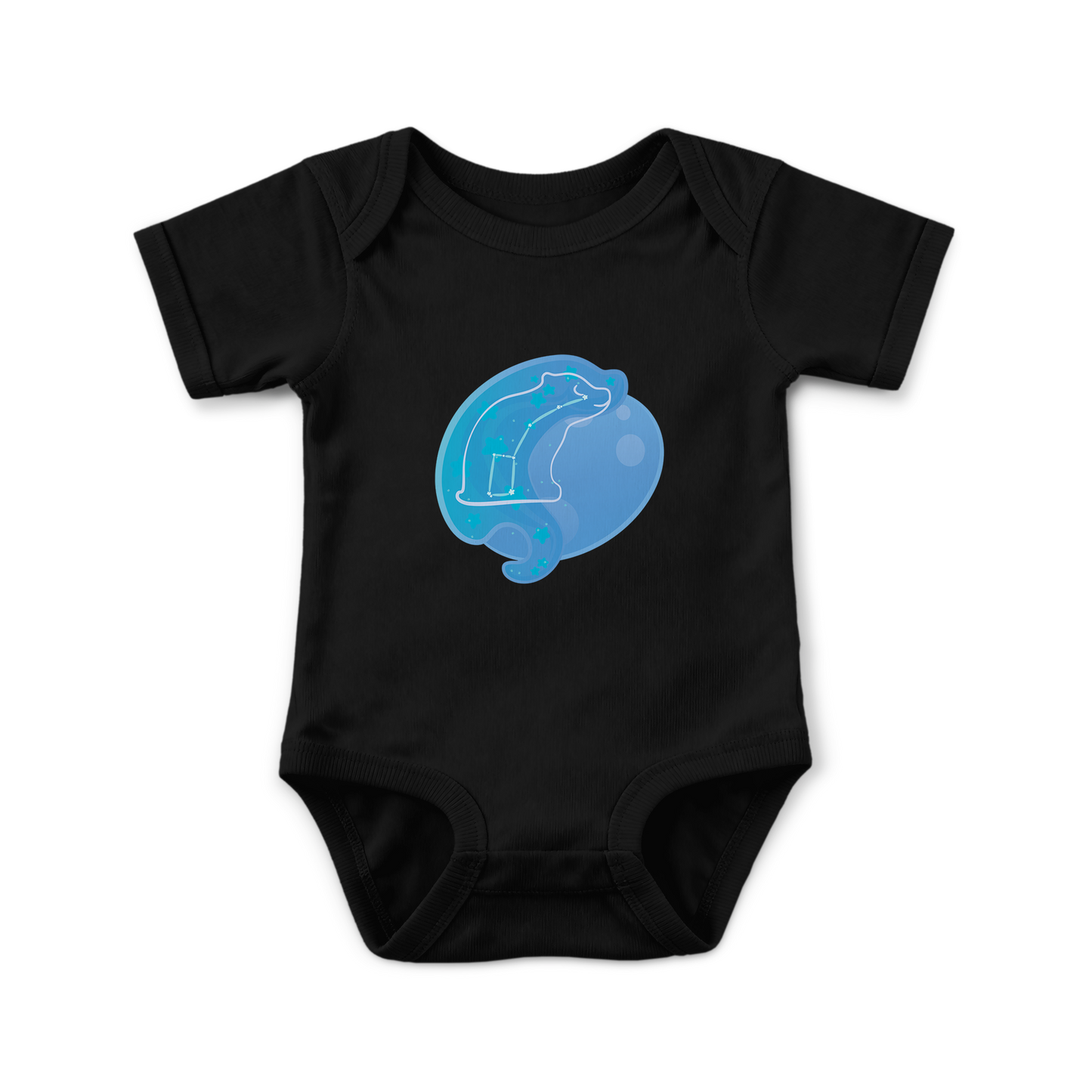 Aris the Guiding Cub Astral Zenith Traces on Infant Baby Rib Bodysuit